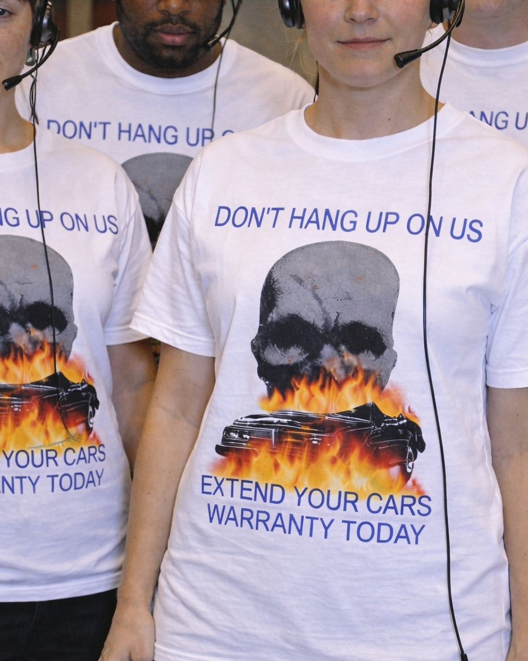 Extend Your Car Warranty Telemarketer T-Shirt  - Sarcastic Graphic Tee