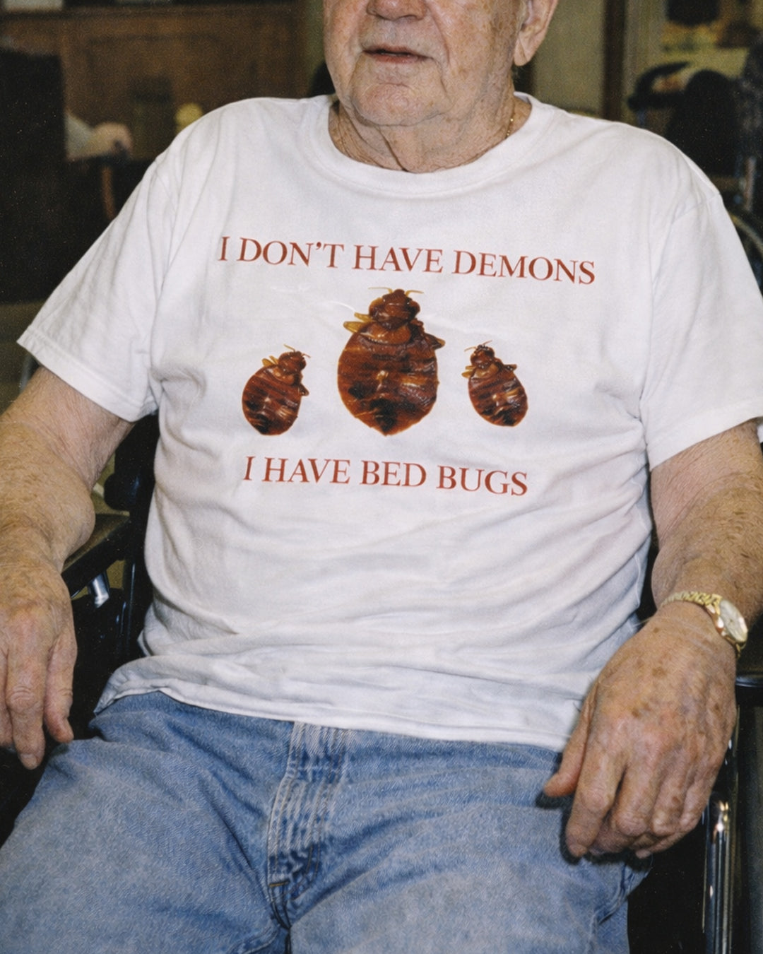 I Don't Have Demons I Have Bedbugs T-Shirt  - Sarcastic Graphic Tee
