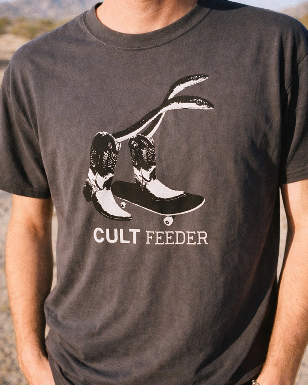 Snake Skateboarding Boots T-Shirt  - Sarcastic Graphic Tee